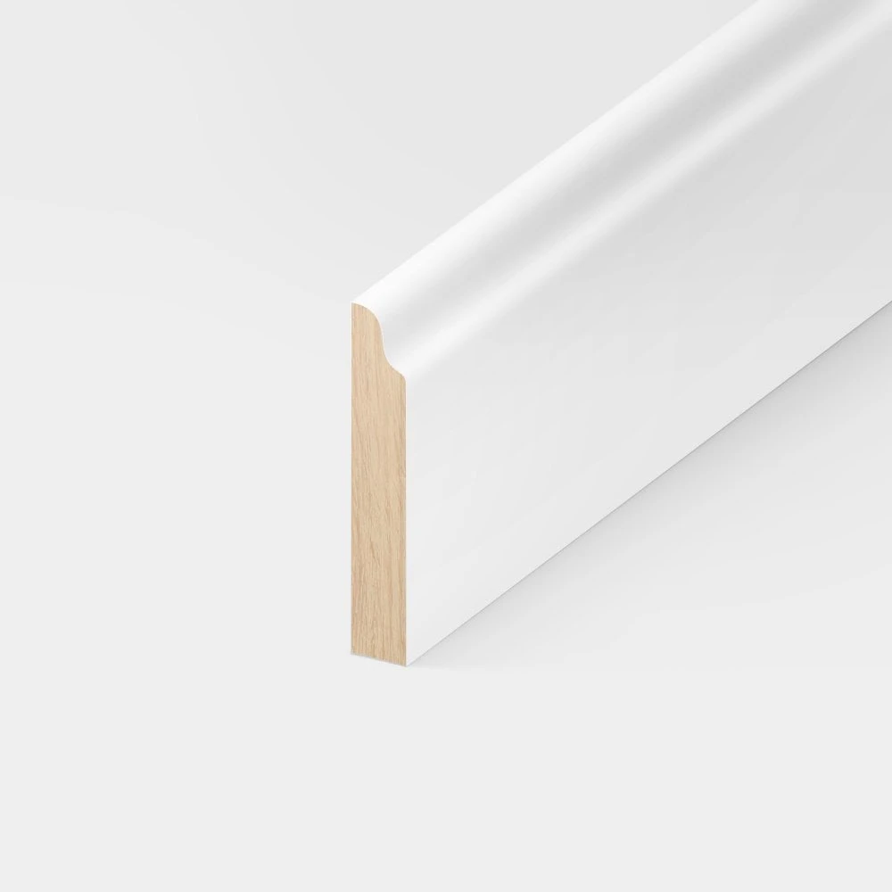 Leader 2.4m White Primed Decorative Large Base Moulding (120107) 3 Leader 2.4m White Primed Decorative Large Base Moulding (120107)