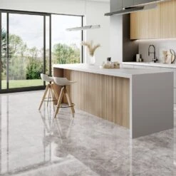 Liberty Floors Agios Cinzento - Lustre Stone 8mm High Gloss Laminate Flooring (225701) -Premium Floor Shop agios cinzento lustre stone 8mm high gloss laminate flooring 225701 p91931 208569 image