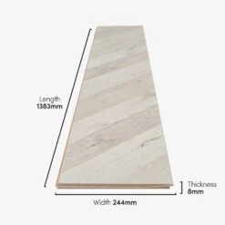 Kaindl Alnwig Oak - Chevron Parquet 8mm Laminate Flooring (333482) -Premium Floor Shop alnwig oak chevron parquet 8mm laminate flooring 333482 p120324 243328 image