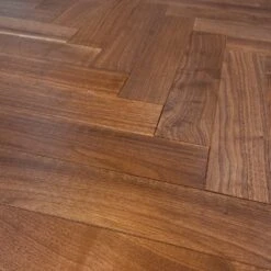 Liberty Floors American Black Walnut - Herringbone Parquet 14mm Engineered Real Wood Flooring (219505) -Premium Floor Shop american black walnut herringbone parquet 14mm engineered real wood flooring 219505 p85876 196399 image