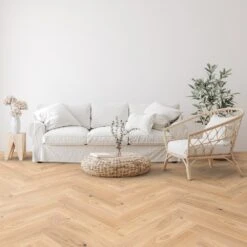 Liberty Floors Bianco Oak - Manor Herringbone Parquet 14mm Engineered Real Wood Flooring (249871) -Premium Floor Shop bianco oak manor herringbone parquet 14mm engineered real wood flooring 249871 p108538 236056 image