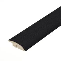 Leader Black Laminate Adapting Profile Door Bar (1m)