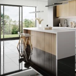 Liberty Floors Black - Lustre Flawless 8mm Laminate Flooring (183655) -Premium Floor Shop black lustre flawless 8mm laminate flooring 183655 p69725 187851 image