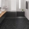 FAUS Black - Stone Effects 8mm Laminate Flooring (217066) -Premium Floor Shop black stone effects 8mm laminate flooring 217066 p84215 187640 image