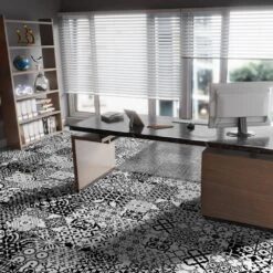 Falquon Flooring Black & White - Lustre Authentic 2.0 8mm Laminate Flooring (315201) -Premium Floor Shop black white lustre authentic 2 0 8mm laminate flooring 315201 p119270 242197 image