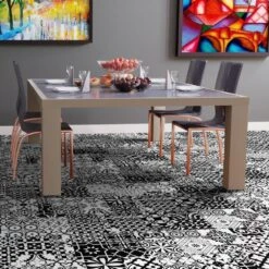 Falquon Flooring Black & White - Lustre Authentic 2.0 8mm Laminate Flooring (315201) -Premium Floor Shop black white lustre authentic 2 0 8mm laminate flooring 315201 p119270 242198 image