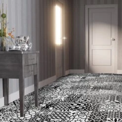 Falquon Flooring Black & White - Lustre Authentic 2.0 8mm Laminate Flooring (315201) -Premium Floor Shop black white lustre authentic 2 0 8mm laminate flooring 315201 p119270 242199 image