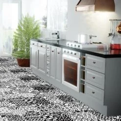 Falquon Flooring Black & White - Lustre Authentic 2.0 8mm Laminate Flooring (315201) -Premium Floor Shop black white lustre authentic 2 0 8mm laminate flooring 315201 p119270 242200 image