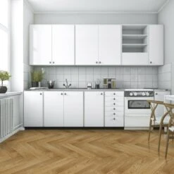 Liberty Floors Caramel Oak - Manor Herringbone Parquet 14mm Engineered Real Wood Flooring (249869) -Premium Floor Shop caramel oak manor herringbone parquet 14mm engineered real wood flooring 249869 p108536 242855 image