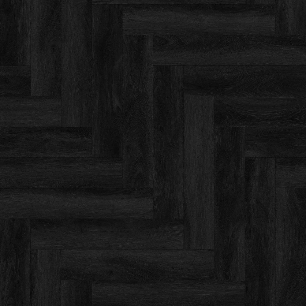 Liberty Floors Carbon Oak - Lifestyle SPC Herringbone 5.5mm Rigid Core Vinyl Flooring (305109) 4 Liberty Floors Carbon Oak - Lifestyle SPC Herringbone 5.5mm Rigid Core Vinyl Flooring (305109) - Image 2