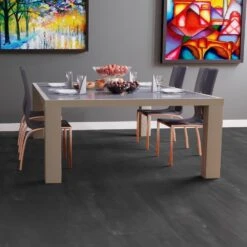 Liberty Floors Charcoal Grey - Lustre 8mm High Gloss Laminate Flooring (217056) 13 Liberty Floors Charcoal Grey - Lustre 8mm High Gloss Laminate Flooring (217056) -Premium Floor Shop charcoal grey lustre 8mm high gloss laminate flooring 217056 p84205 187691 image
