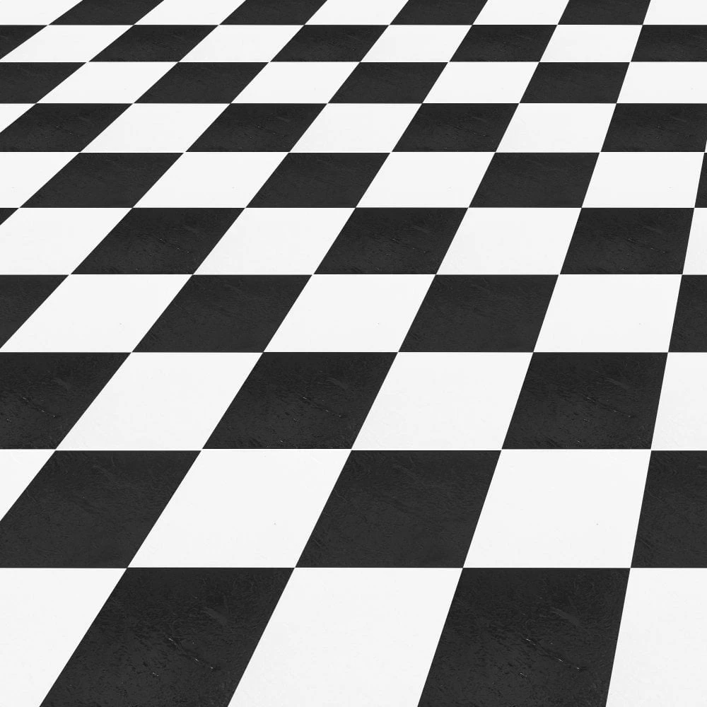 Liberty Floors Checkered - Valm 1.5mm Self-Adhesive Vinyl Tile Flooring (249917) 4 Liberty Floors Checkered - Valm 1.5mm Self-Adhesive Vinyl Tile Flooring (249917) - Image 2