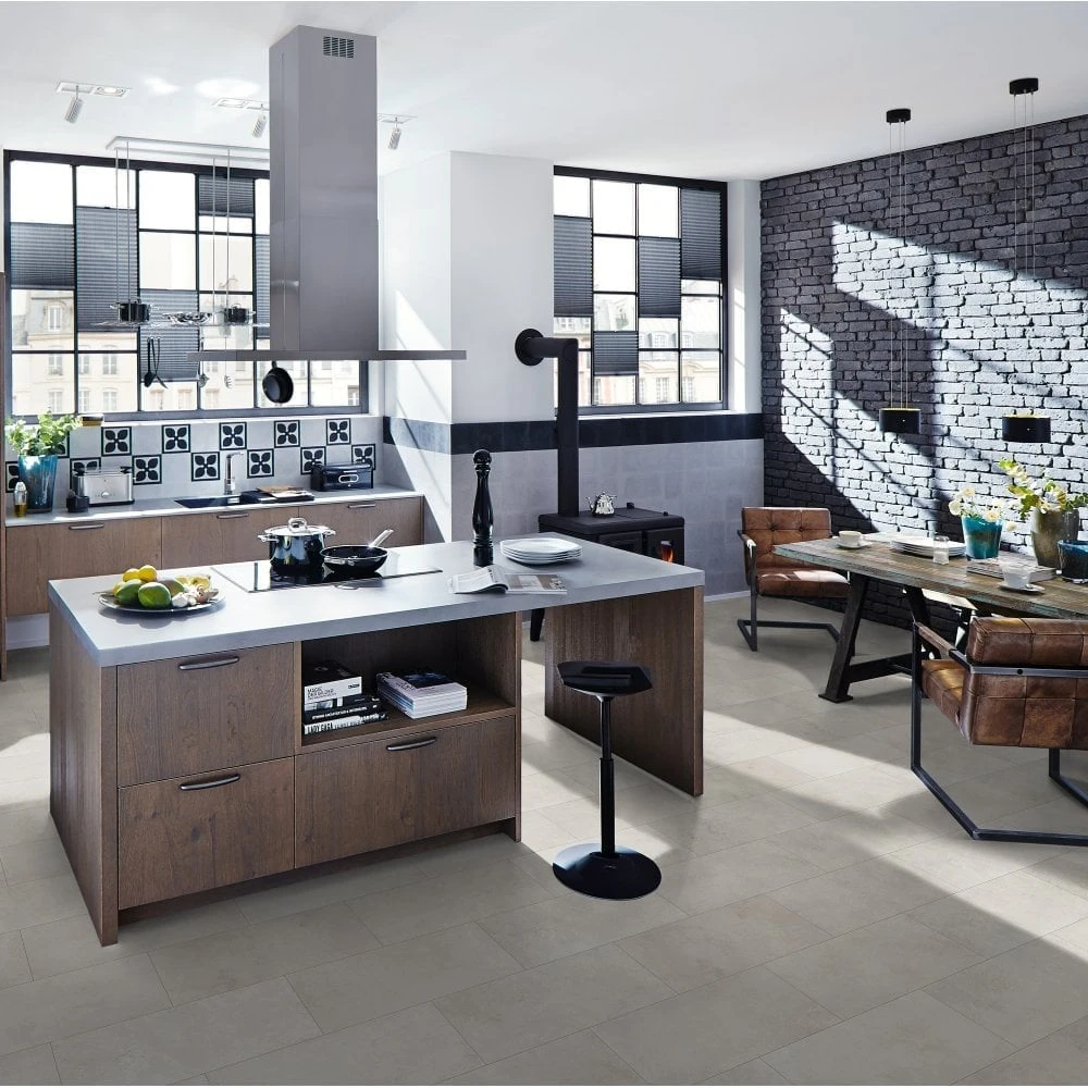 Liberty Floors Concrete Beige Stone - Universo 8mm Laminate Flooring (263463) 5 Liberty Floors Concrete Beige Stone - Universo 8mm Laminate Flooring (263463) - Image 3