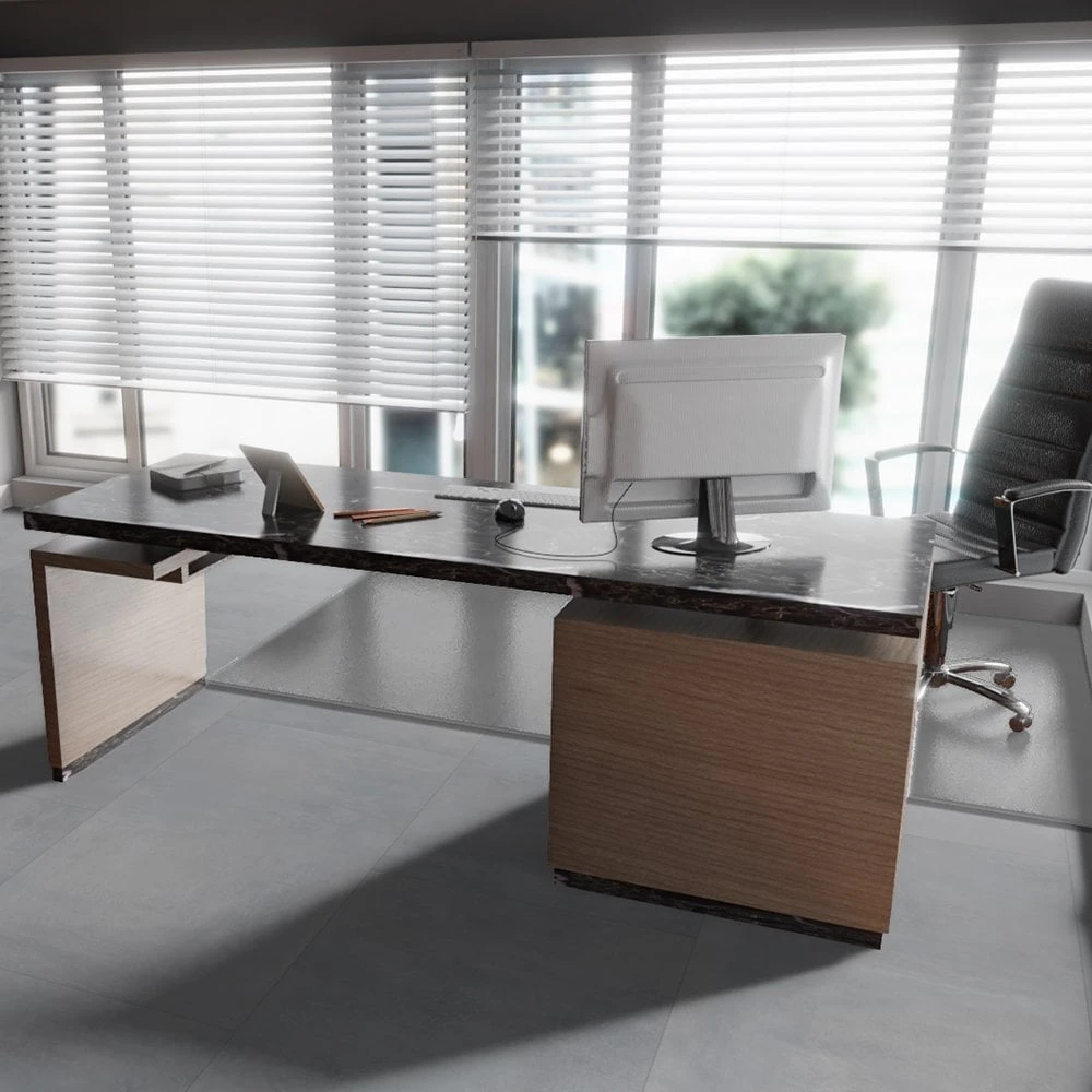 Liberty Floors Concrete Grey - Lustre 8mm High Gloss Laminate Flooring (217057) 6 Liberty Floors Concrete Grey - Lustre 8mm High Gloss Laminate Flooring (217057) - Image 4