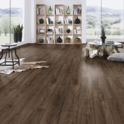 Krono Original Espresso Carpenter Oak - Vintage Classic 10mm Laminate Flooring (249806) -Premium Floor Shop espresso carpenter oak vintage classic 10mm laminate flooring 249806 p108479 235744 image