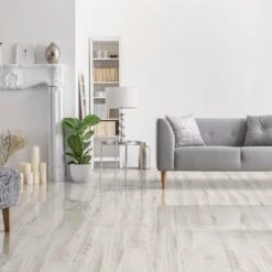 Kaindl Fresno Snow Oak - Easy Touch 8mm High Gloss Laminate Flooring (197318) -Premium Floor Shop fresno snow oak easy touch 8mm high gloss laminate flooring 197318 p79015 224062 image