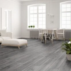 Swiss Krono Graphite Oak - Grand Selection Evolution 14mm Laminate Flooring (218900) -Premium Floor Shop graphite oak grand selection evolution 14mm laminate flooring 218900 p85642 193881 image
