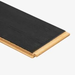 Liberty Floors Midnight Black Oak - Herringbone Parquet 14mm Engineered Real Wood Flooring (223765) -Premium Floor Shop midnight black oak herringbone parquet 14mm engineered real wood flooring 223765 p89995 232191 image