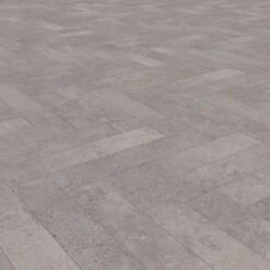 Kronotex Pesaro Cement - Herringbone 8mm Laminate Flooring (222942) -Premium Floor Shop pesaro cement herringbone 8mm laminate flooring 222942 p89189 204893 image