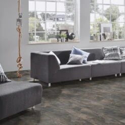 Krono Original Pewter Slate - Impressions 8mm Laminate Flooring (219266) -Premium Floor Shop pewter slate impressions 8mm laminate flooring 219266 p85773 194088 image
