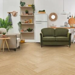 Liberty Floors Prime Oak - Lifestyle SPC Herringbone 5.5mm Rigid Core Vinyl Flooring (307818) -Premium Floor Shop prime oak lifestyle spc herringbone 5 5mm rigid core vinyl flooring 307818 p119087 242866 image