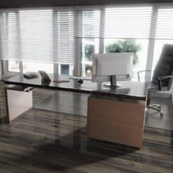 Liberty Floors Ravine Oak - Lustre 8mm High Gloss Laminate Flooring (217790) -Premium Floor Shop ravine oak lustre 8mm high gloss laminate flooring 217790 p84872 191415 image