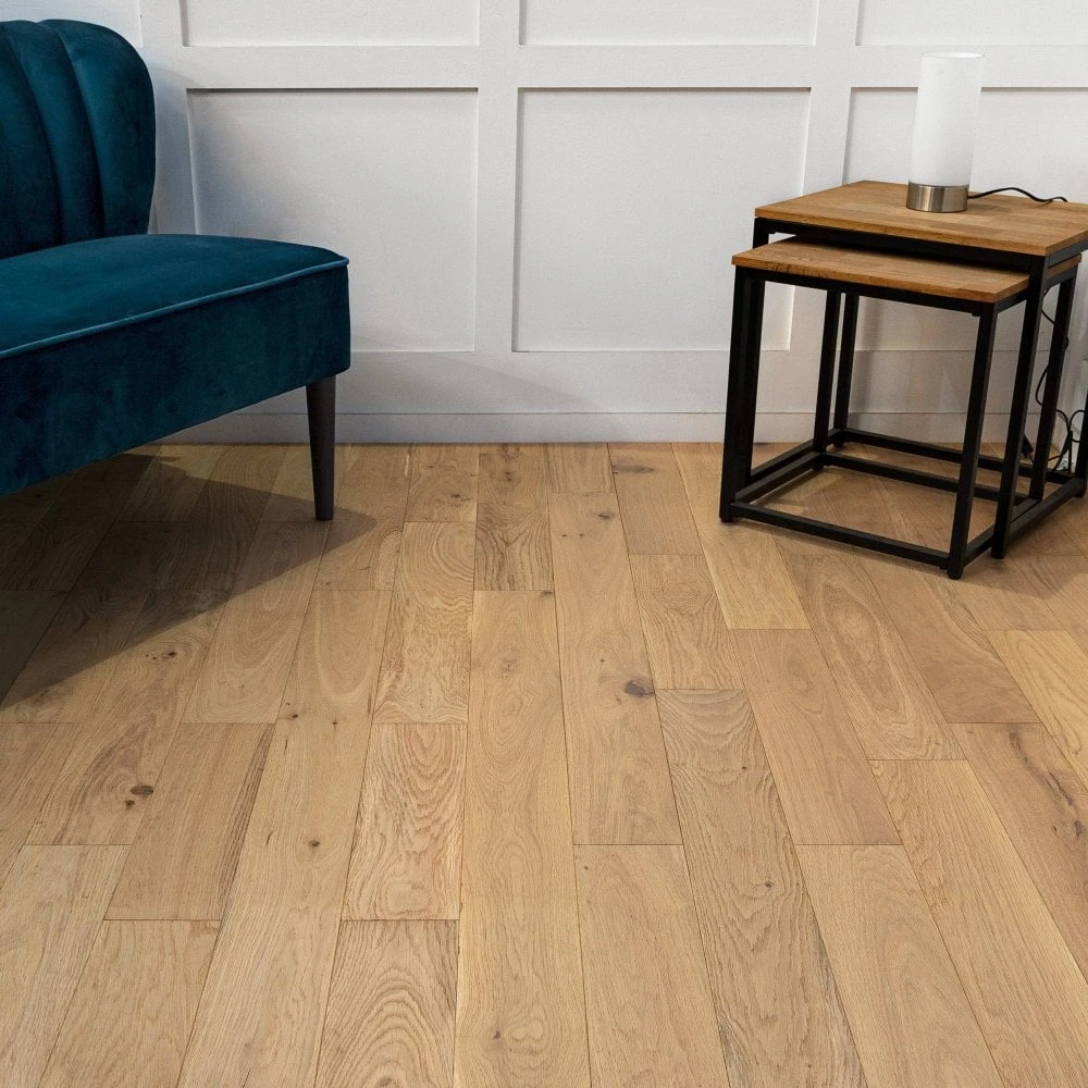 Liberty Floors Sandy Oak - Premier 14mm Engineered Real Wood Flooring (219583) 6 Liberty Floors Sandy Oak - Premier 14mm Engineered Real Wood Flooring (219583) - Image 4