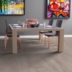 Liberty Floors Smokey Grey - Lustre 8mm High Gloss Laminate Flooring (217058) 13 Liberty Floors Smokey Grey - Lustre 8mm High Gloss Laminate Flooring (217058) -Premium Floor Shop smokey grey lustre 8mm high gloss laminate flooring 217058 p84207 187687 image