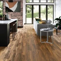 Kronotex Ticino Walnut - Superior 6mm Laminate Flooring (219527) 12 Kronotex Ticino Walnut - Superior 6mm Laminate Flooring (219527) -Premium Floor Shop ticino walnut superior 6mm laminate flooring 219527 p85898 196511 image