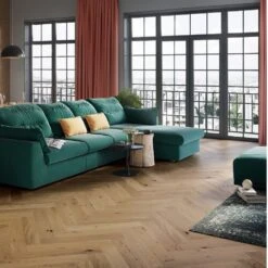 Liberty Floors Toffee Oak - Manor Herringbone Parquet 14mm Engineered Real Wood Flooring (249868) -Premium Floor Shop toffee oak manor herringbone parquet 14mm engineered real wood flooring 249868 p108535 235975 image