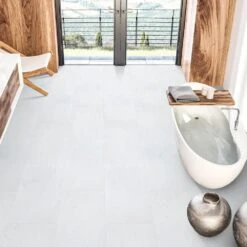 Liberty Floors White Marble - Lustre SPC 6mm Rigid Core Vinyl Flooring (249747) -Premium Floor Shop white marble lustre spc 6mm rigid core vinyl flooring 249747 p108421 236352 image